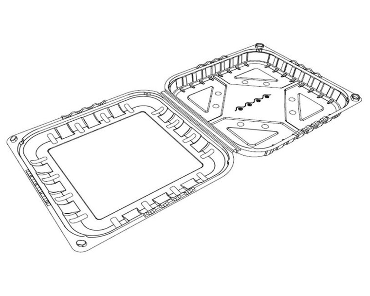 Easy pack square H44
